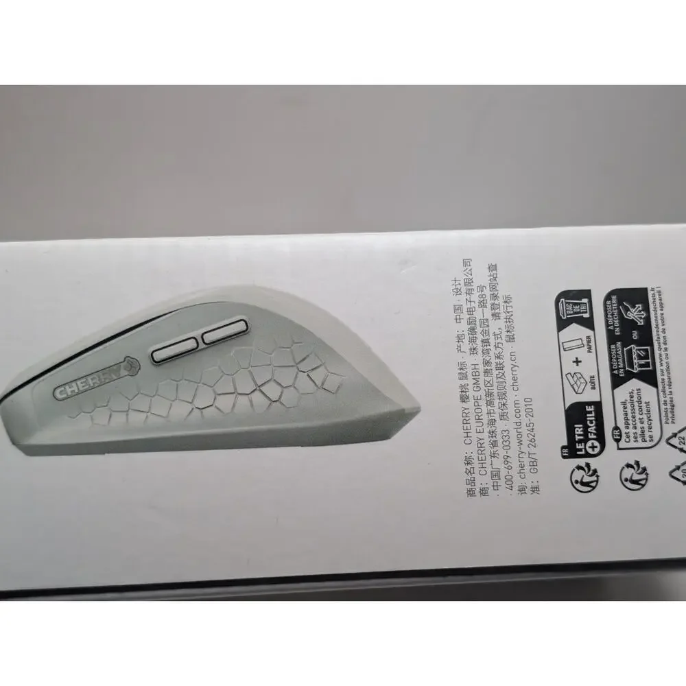 Cherry Stream Mouse Comfort Wireless Ergonomic Mouse JW-8550-0/00 Tested Works